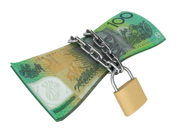istock Australian money finance insurance safe lock 2039621367