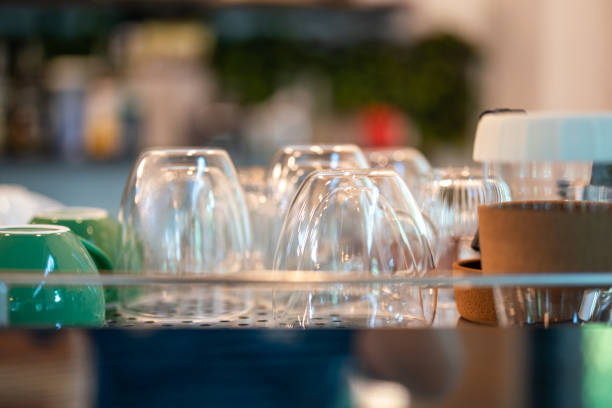 istock Coffee ceramic cups and glasswares. 2039627764