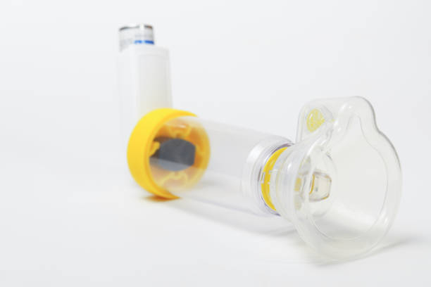Asthma Inhaler, Child, Inhaling, Asthmatic, Breathing Exercise