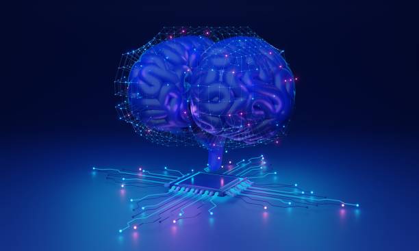 istock AI of the future, smart and glowing cyberspace cyborg brain, 3D illustration 2039750088