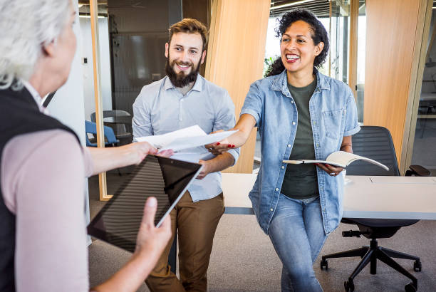 istock Business people working together in office 2039759393