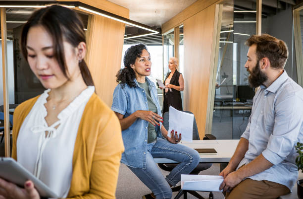 istock Business people working together in office 2039759928