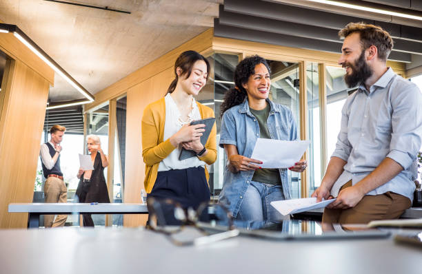 istock Business people working together in office 2039760466