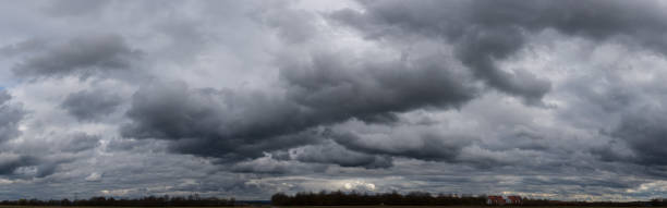 Free Stock Photo of Overcast Sky Filled With Dense Cloud Cover ...