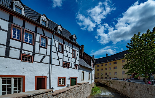 Bad Münstereifel in springtime,Eifel,Germany.