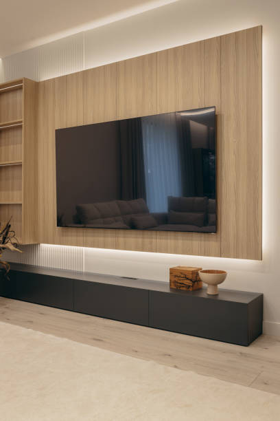 istock Sofa with TV in living room 2039857640