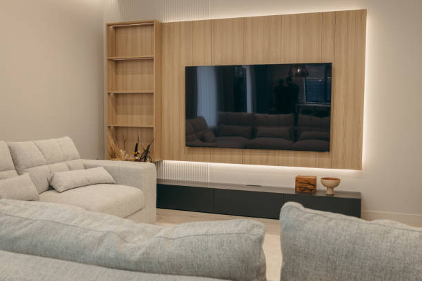 istock Sofa with TV in living room 2039857642