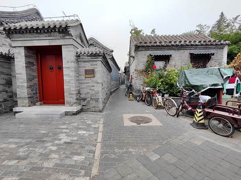 Beijing's Hutong, a type of narrow street or alley commonly associated with northern Chinese cities, especially Beijing.
In Beijing, hutongs are alleys formed by lines of siheyuan, traditional courtyard residences.