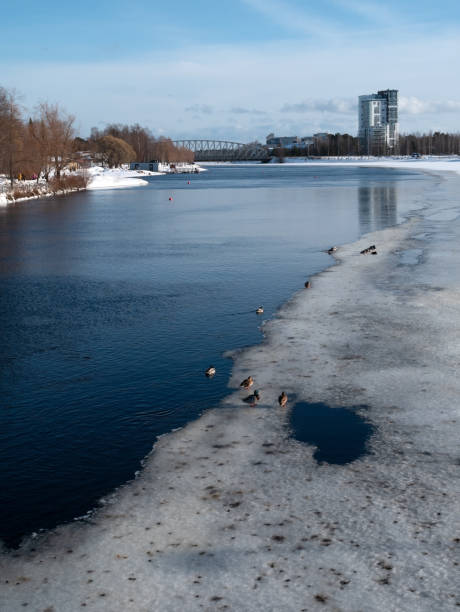 istock View over Oulujoki river in Oulu, Finland 2039989861