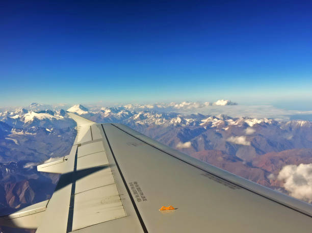 Flying from Buenos Aires, to Santiago de Chile