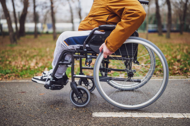 istock Paraplegic man outdoor 2040089379