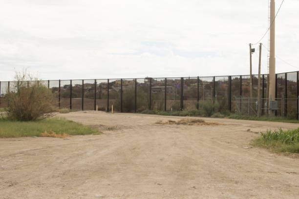 istock The Border Wall or Fence in El Paso, Texas 2040114593