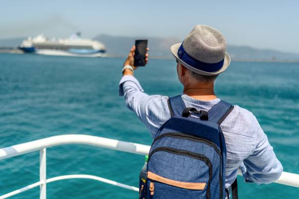 istock A tourist on a ferry 2040116791