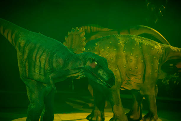 Dinosaur and fearsome looking,  iguanas actually are herbivores and they don't eat other animals. They may become hostile if feel threatened though.