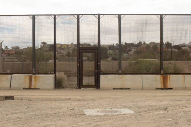 istock The Border Wall or Fence in El Paso, Texas 2040138808