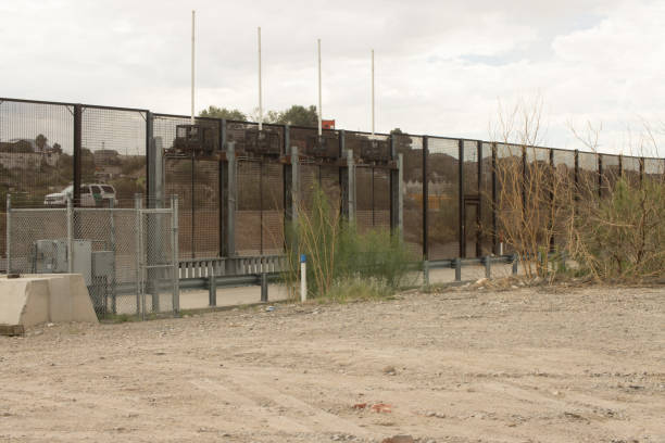 istock The Border Wall or Fence in El Paso, Texas 2040141981