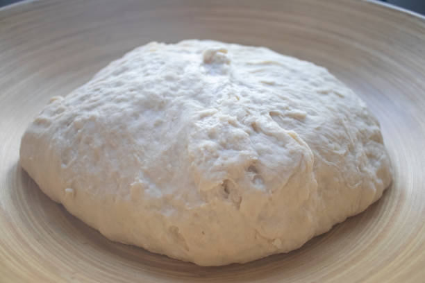 istock Smooth and soft texture of raw homemade yeast dough 2040147791