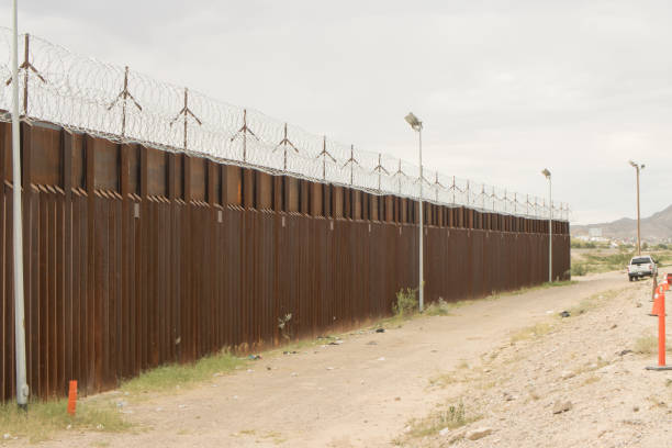 istock The Border Wall or Fence in El Paso, Texas 2040156436