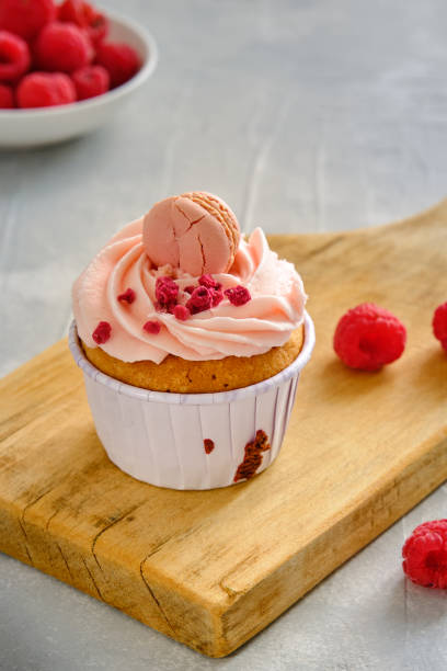istock Birthday cupcake with a candle 2040217537