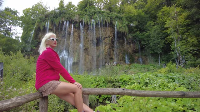 Veliki prstavac waterfall in Plitvice Lakes National Park