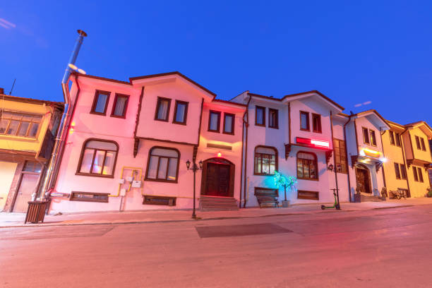 istock Eskisehir historic district Odunpazari at night 2040286962