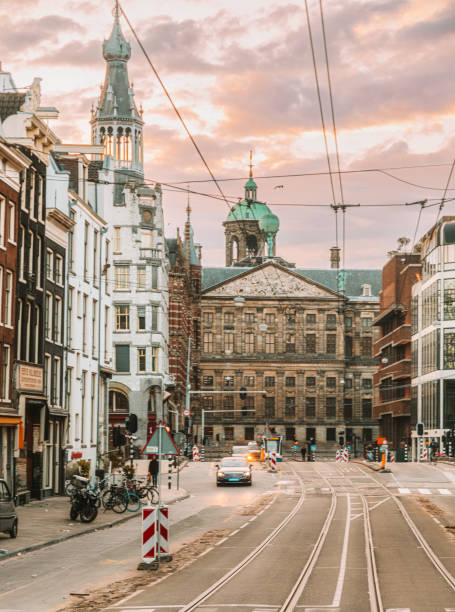 istock Central Street View of Amsterdam 2040316872