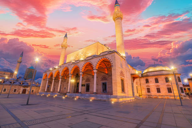 istock Selimiye Mosque of Konya in Turkey 2040350638