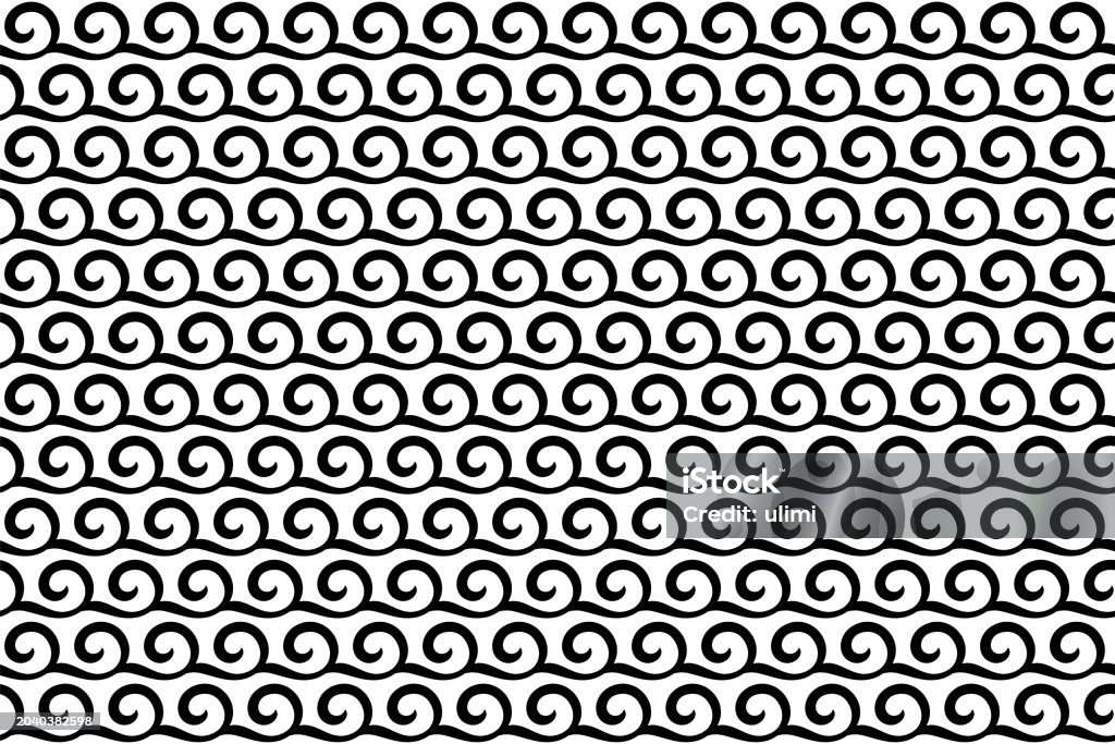 Wave Pattern Stock Illustration - Download Image Now - Abstract ...