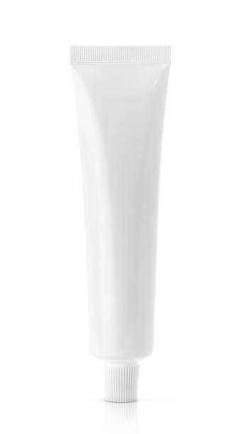 istock blank packaging white toothpaste tube for oral care product design mock-up 2040396311