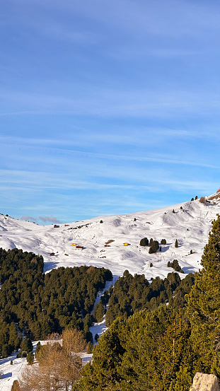 Mountain photo painting-like in the beautiful Italian Alps