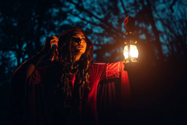 Free Stock Photo of Woman Holding Lantern in Field | Download Free ...