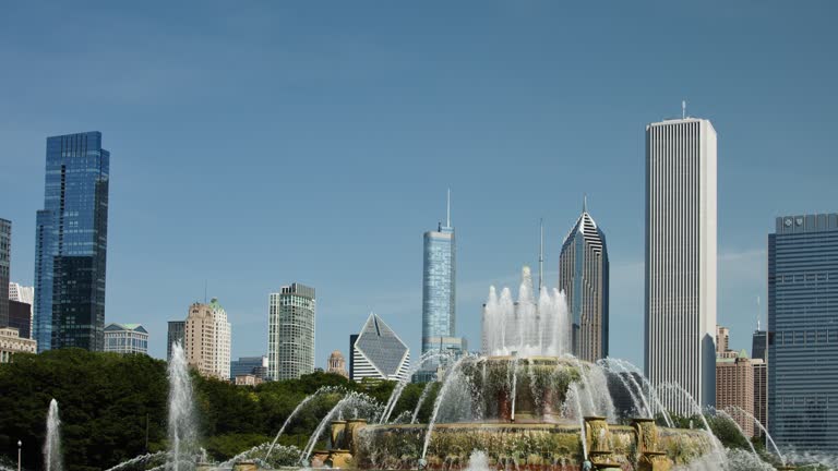 Buckingham Fountain in Chicago, IL