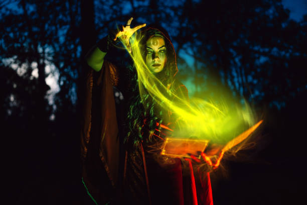 Witch Using Magic Image 26,300+ Fairy Tale Witch Stock Photos, Pictures & Royalty-Free Images ...