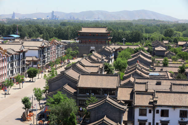 istock Chinese traditional residential architecture, North China 2040520671