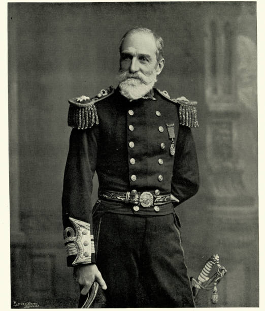istock Admiral Sir William James Lloyd Wharton, Royal Navy officer, a British admiral and Hydrographer of the Navy, 1890s 19th Century 2040523390
