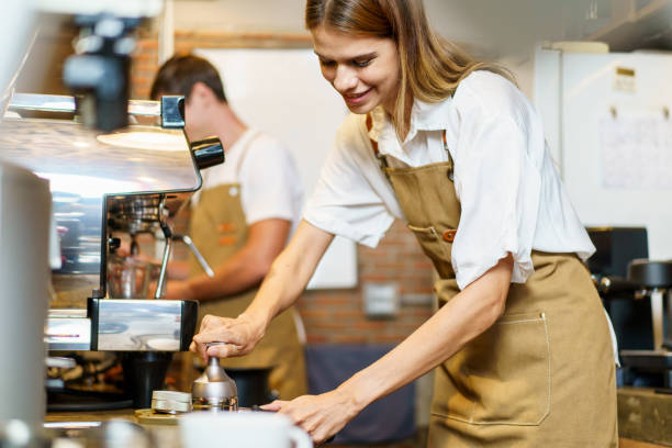 istock Coffee shop and brewers. 2040611496