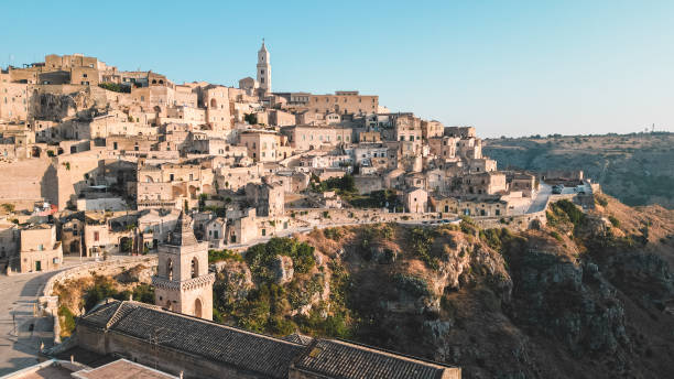 istock Sassi di Matera, Basilicata, Southern Italy, Aerial View by Drone 2040632130