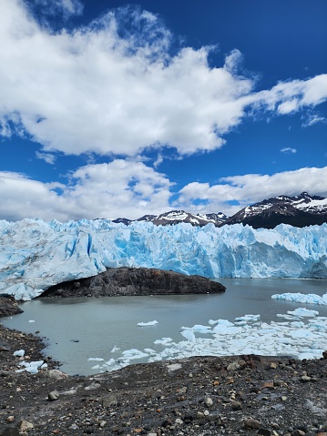 Perito moreno glaciar in argentina patagonia