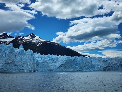 Perito moreno glaciar in argentina patagonia