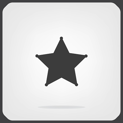 Star vector icon