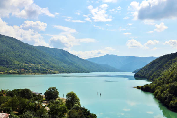 istock Zhinvali Lake in Georgia 2040660420