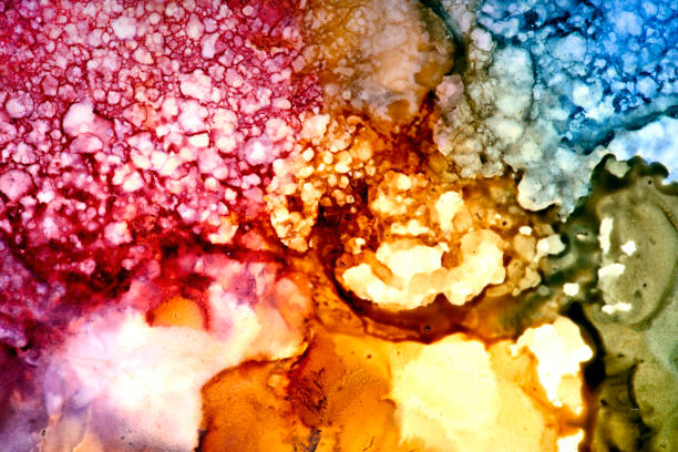 istock High-quality abstract paintings give designers a modern art background. 2040671172
