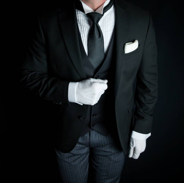 istock Butler Bowing At Your Service 2040671740