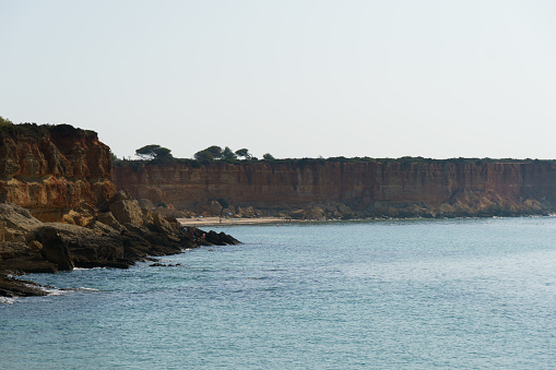 View of the cliffs of the beaches of Conil de la Frontera