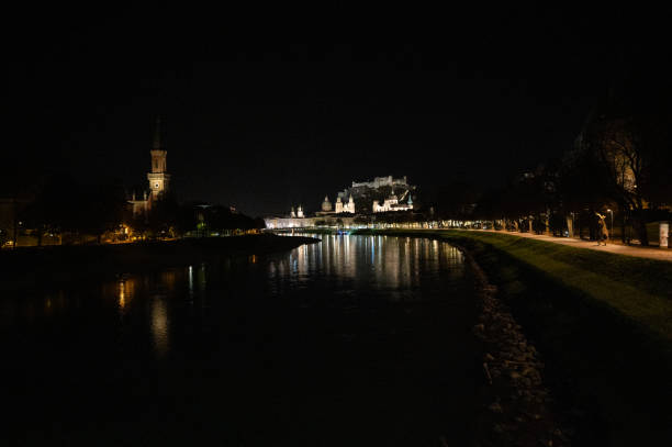 istock Salzburg City by night 2040751721