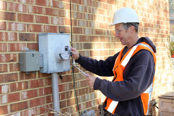 istock Home inspection of a meter 2040763580