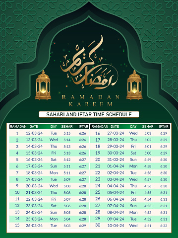 Ramadan Time Table. Ramadan Calendar. Ramzan Time Table. Ramzan Calendar. Ramada Time Table 2024