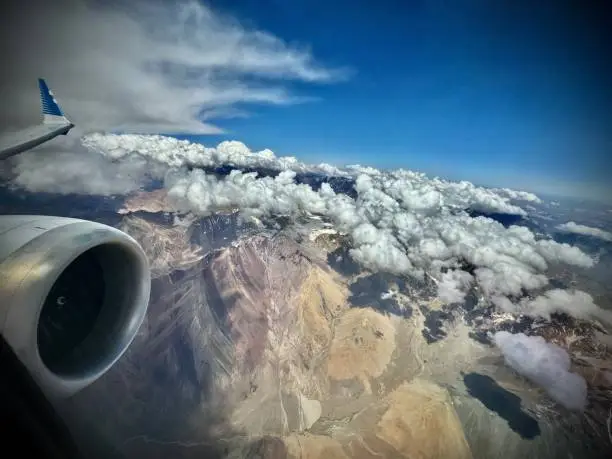 photographing the skies over the andes mountain range