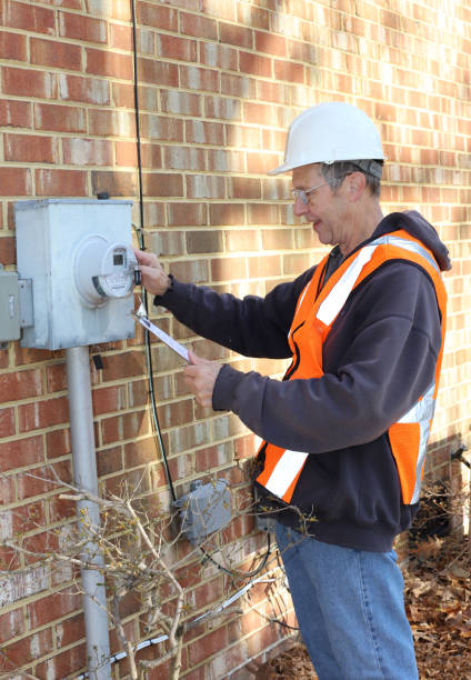 istock Home inspection of a meter 2040812732