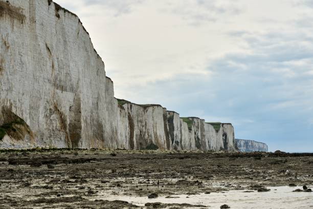Le Treport, Mers-les-Bains, English Channel, mouth of the river Bresle, between Picardy and Normandy, Somme, Hauts-de-France
